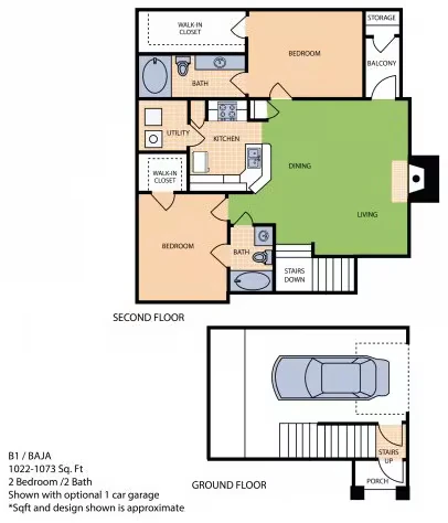 The Baja 113 floor plan
